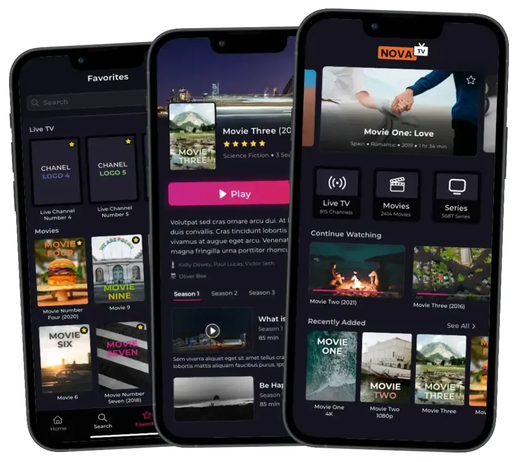 appli iptv android adapté aux smarptphones